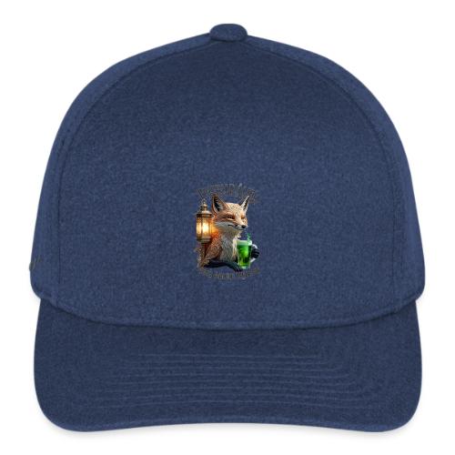Emerald Alibi Fox Graphic Tee - Flexfit  Melange Baseball Cap