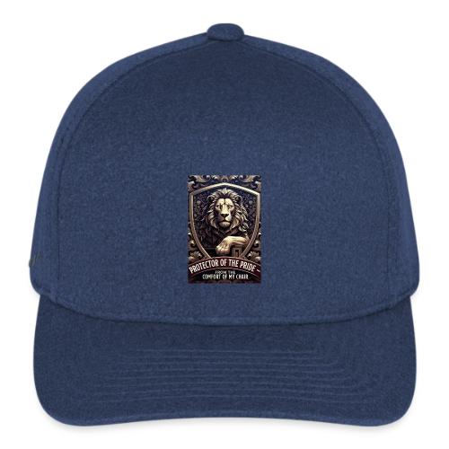 Lion King T Shirt, Funny Low-Effort Father Gift - Flexfit  Melange Baseball Cap