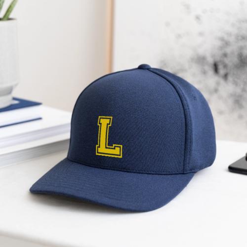 Letter L – Capital Athletic Alphabet Monogram - Flexfit  Melange Baseball Cap
