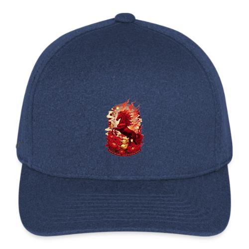 Year of the Horse Ascent T Shirt, Lunar New Year - Flexfit  Melange Baseball Cap