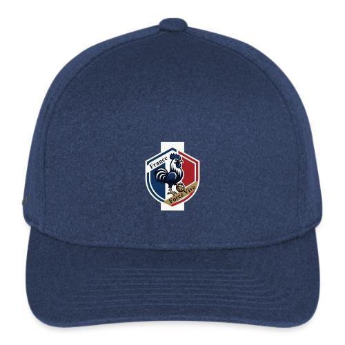 France Rooster T-Shirt, Bleu-Blanc-Rouge gift - Flexfit  Melange Baseball Cap