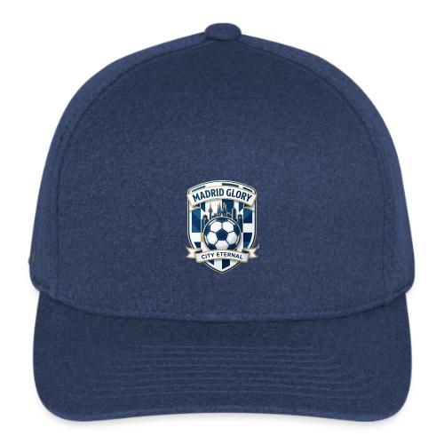 Madrid Skyline Glory T Shirt, Madrid Fan Gift - Flexfit  Melange Baseball Cap