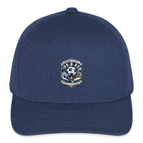 Madrid White Legacy T Shirt, Madrid Fan Gift - Flexfit  Melange Baseball Cap