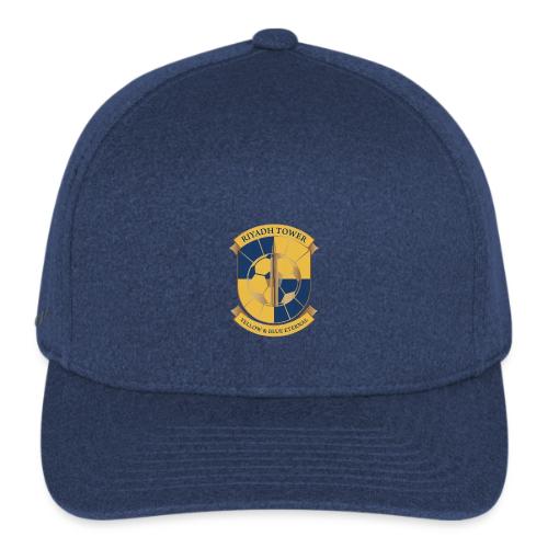 Riyadh Tower Premium T Shirt, Football Pride Gift - Flexfit  Melange Baseball Cap