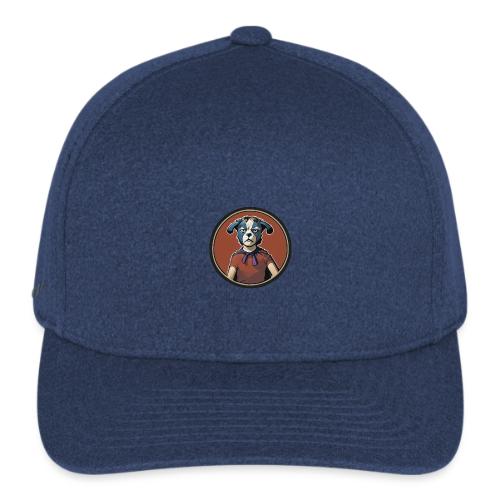 Dogboy Adventutes Red Circle Logo - Flexfit  Melange Baseball Cap