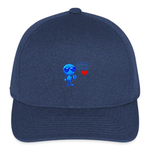 Smoon City_Saint Tropez Côte d'Azur - Flexfit  Melange Baseball Cap