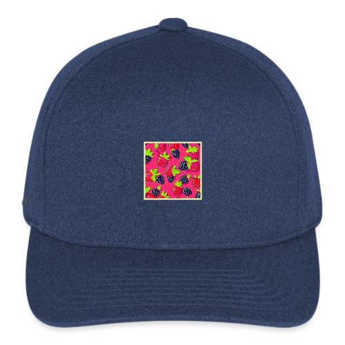 Berry Patch: Sweet Design - Flexfit  Melange Baseball Cap