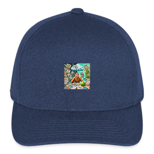 DALLE 2025 09 13 15 58 23 A conceptual illus - Flexfit  Melange Baseball Cap