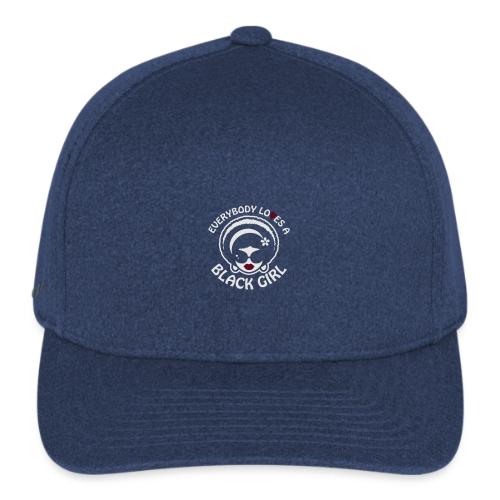 Everybody Loves A Black Girl - Version 1 Reverse - Flexfit  Melange Baseball Cap