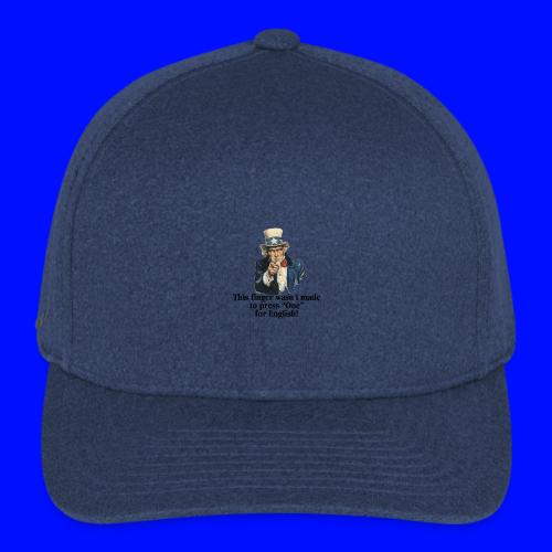 Uncle Sam - Finger - Flexfit  Melange Baseball Cap
