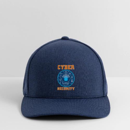 Cycer security: Secure by Design - Flexfit  Melange Baseball Cap