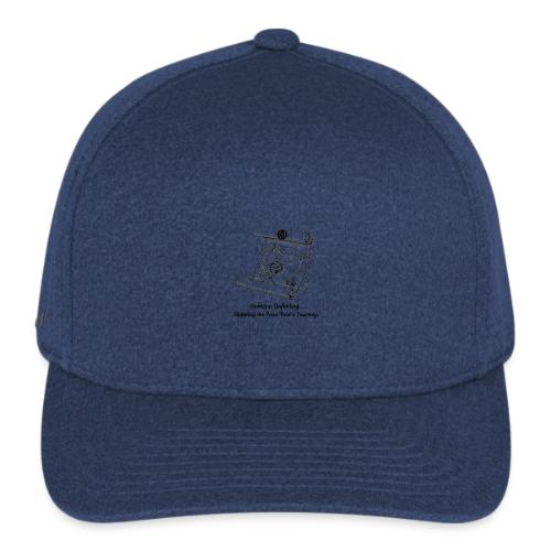 Unfolding Map of Ambition T-Shirt - Flexfit  Melange Baseball Cap