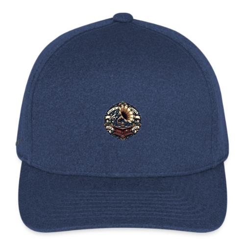 Ornate Phonograph T-Shirt - Flexfit  Melange Baseball Cap
