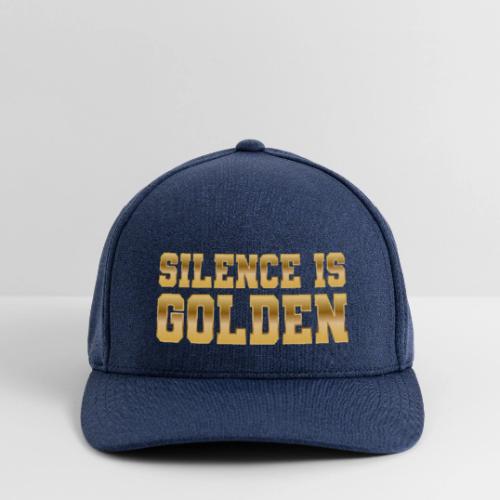Silence is Golden - Flexfit  Melange Baseball Cap