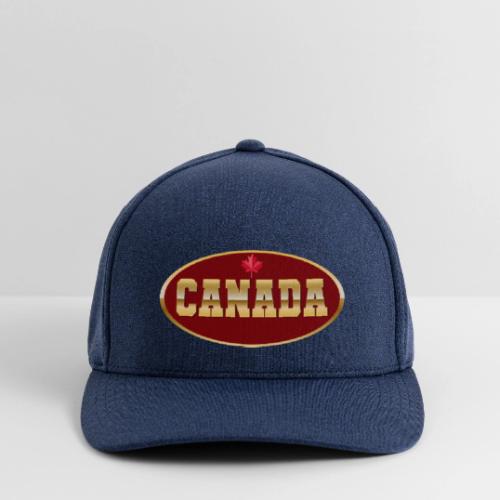Canada in golden letters - Flexfit  Melange Baseball Cap