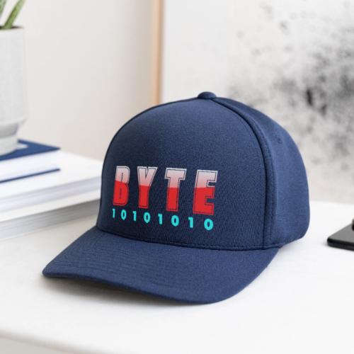 BYTE Binary Code Design - Flexfit  Melange Baseball Cap