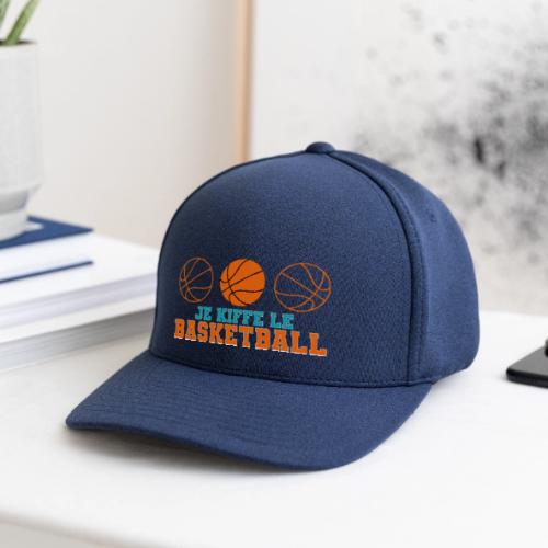 I love basketball - Flexfit  Melange Baseball Cap