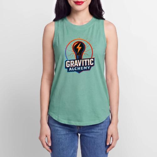 Gravitic Alchemy Logo - Women's Relaxed Tank Top