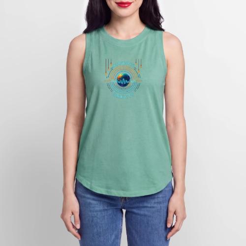 Acoustic Gravity Earth - Women's Relaxed Tank Top