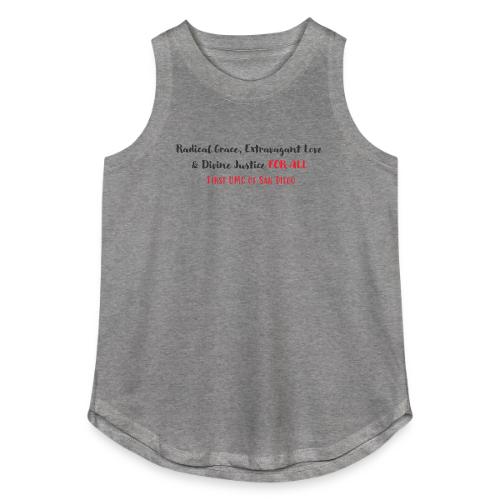 Radical Grace, Extravagant Love & Divine Justice - Women's Relaxed Tank Top