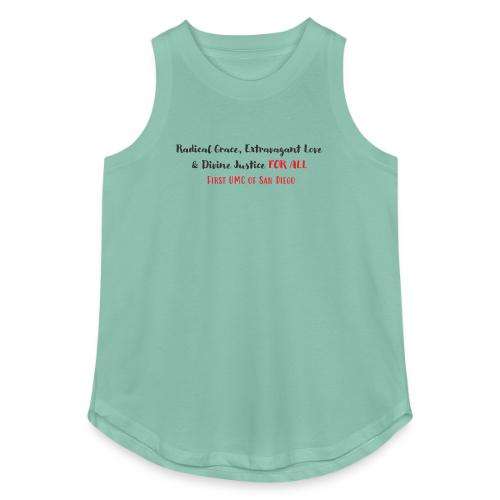 Radical Grace, Extravagant Love & Divine Justice - Women's Relaxed Tank Top