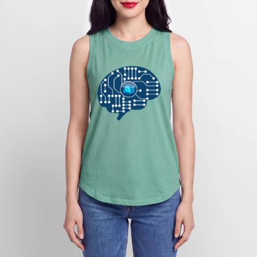 AI: Mind Wired - Women's Relaxed Tank Top