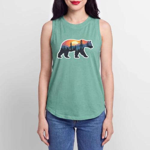 Mountain Spirit Bear - Women's Relaxed Tank Top