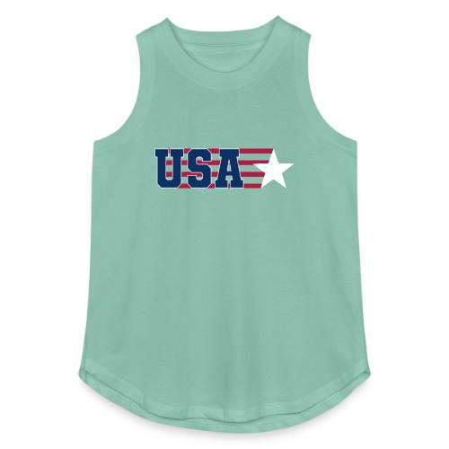 Star Stripe USA - Women's Relaxed Tank Top