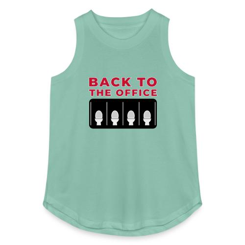 Back to the Office Satire Design - Women's Relaxed Tank Top
