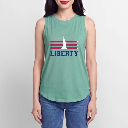USA: Stars of Liberty - Women's Relaxed Tank Top