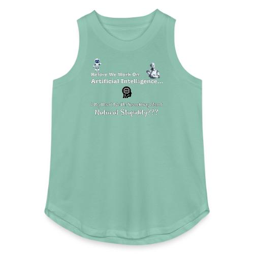Artificial Stupidity - Women's Relaxed Tank Top
