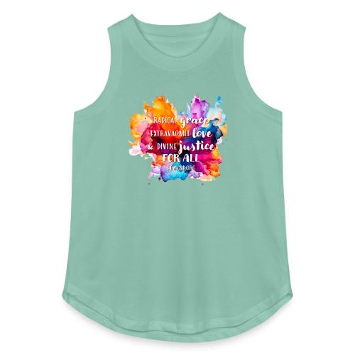 Grace Love Justice Color Splash - Women's Relaxed Tank Top