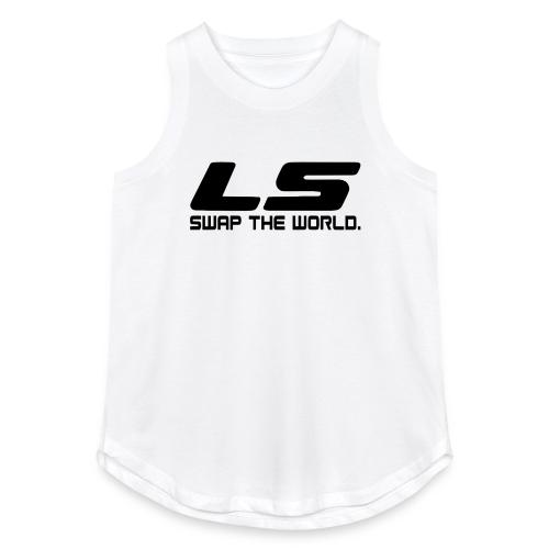 LS Swap The WORLD (Back and Front) - Women's Relaxed Tank Top
