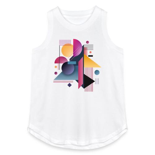 Color Pulse Geometry - Women's Relaxed Tank Top