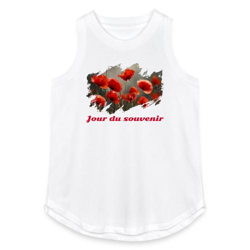 Remembrance Day with Poppies - Women's Relaxed Tank Top