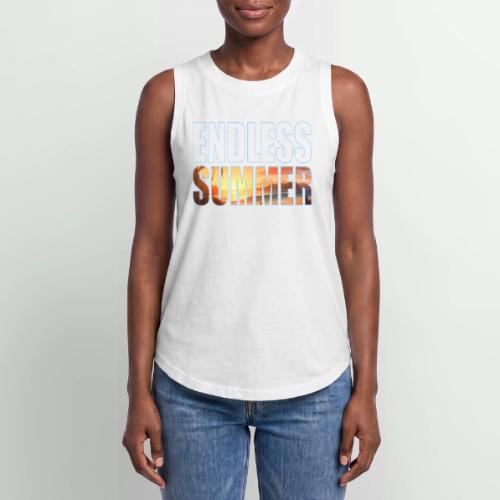 Golden Summer Vibes - Women's Relaxed Tank Top