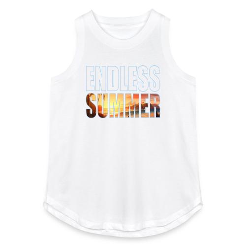Golden Summer Vibes - Women's Relaxed Tank Top