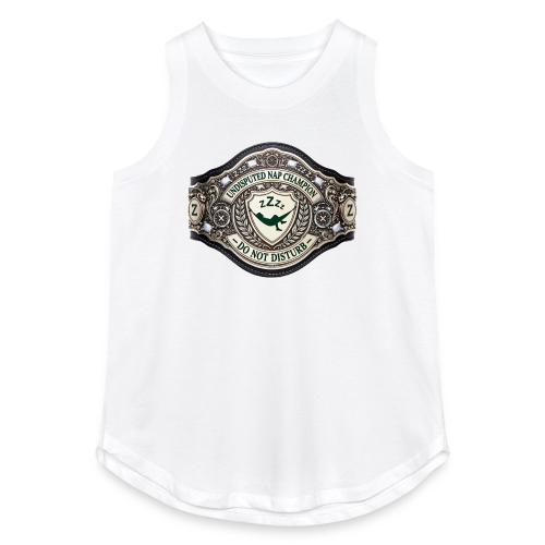 Nap Champion Belt T Shirt - Women's Relaxed Tank Top
