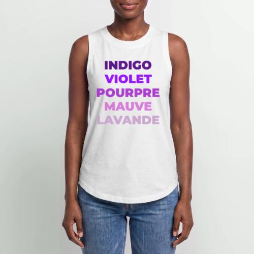 Shades of purple - Women's Relaxed Tank Top