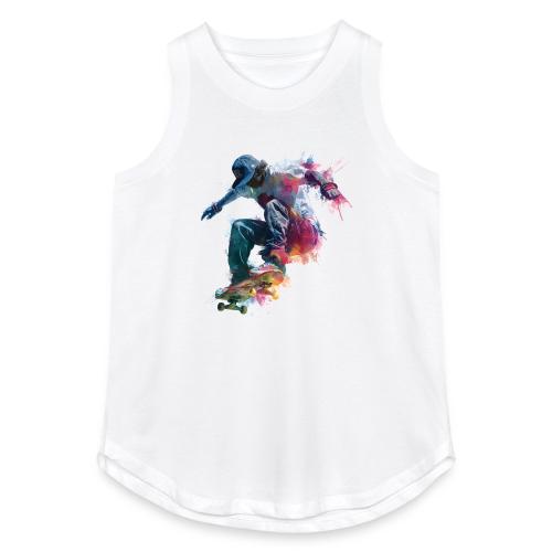 Skateboarding: Ride the Colors - Women's Relaxed Tank Top
