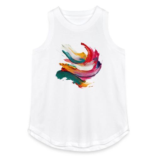 Colorful brushstrokes - Women's Relaxed Tank Top