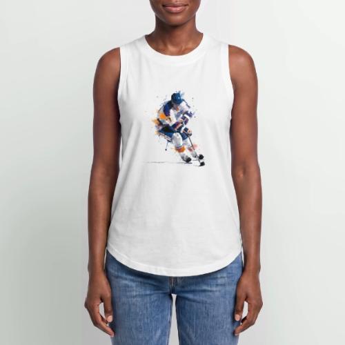 Hockey: Icy Streaks - Women's Relaxed Tank Top