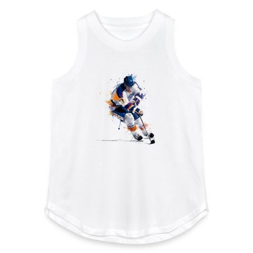 Hockey: Icy Streaks - Women's Relaxed Tank Top