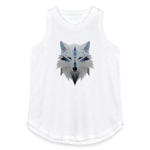 Ivory Grace Wolf - Women's Relaxed Tank Top