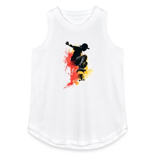 Skateboarding: Splash of Motion - Women's Relaxed Tank Top