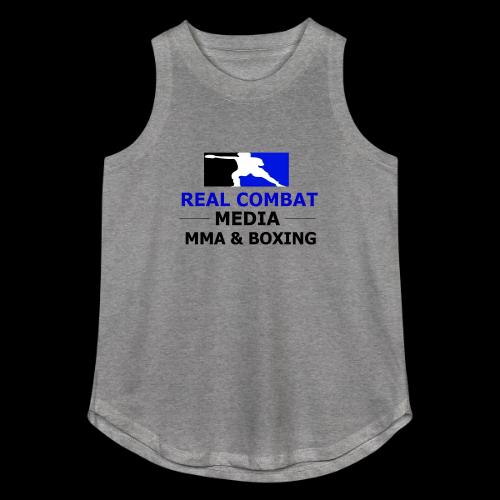 RCM MMA & BOXING Blue Logo - Women's Relaxed Tank Top