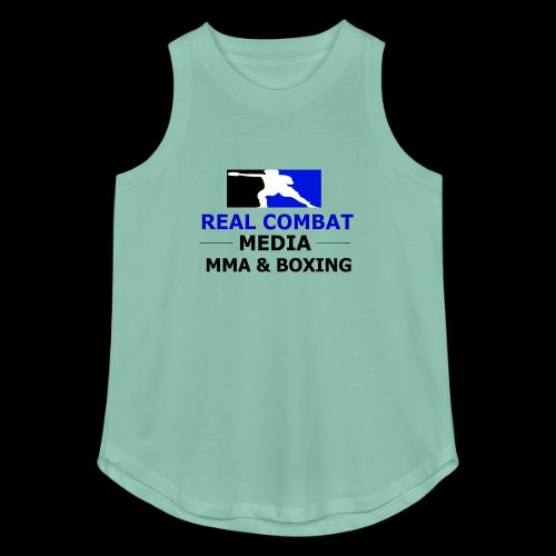 RCM MMA & BOXING Blue Logo - Women's Relaxed Tank Top