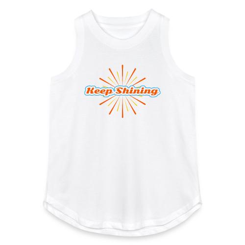 Keep Shining: Radiant Energy Design - Women's Relaxed Tank Top