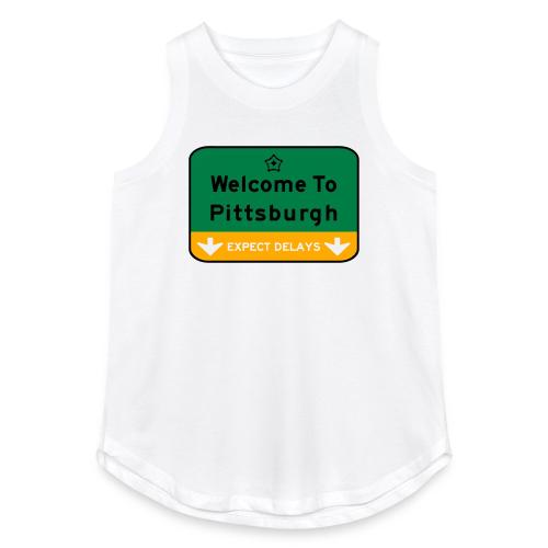 expect delays - Women's Relaxed Tank Top