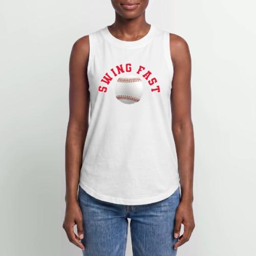 Baseball: Swing Fast Energy - Women's Relaxed Tank Top